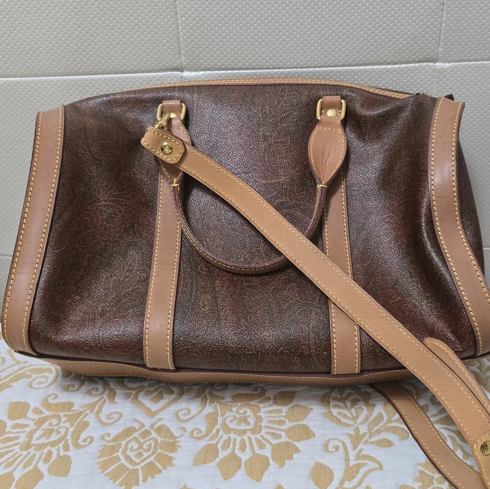 Etro Duffel Boston Bag